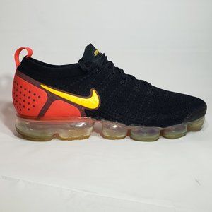 NIKE AIR VAPORMAX FLYKNIT 2 RUNNING BLACK LASER OR